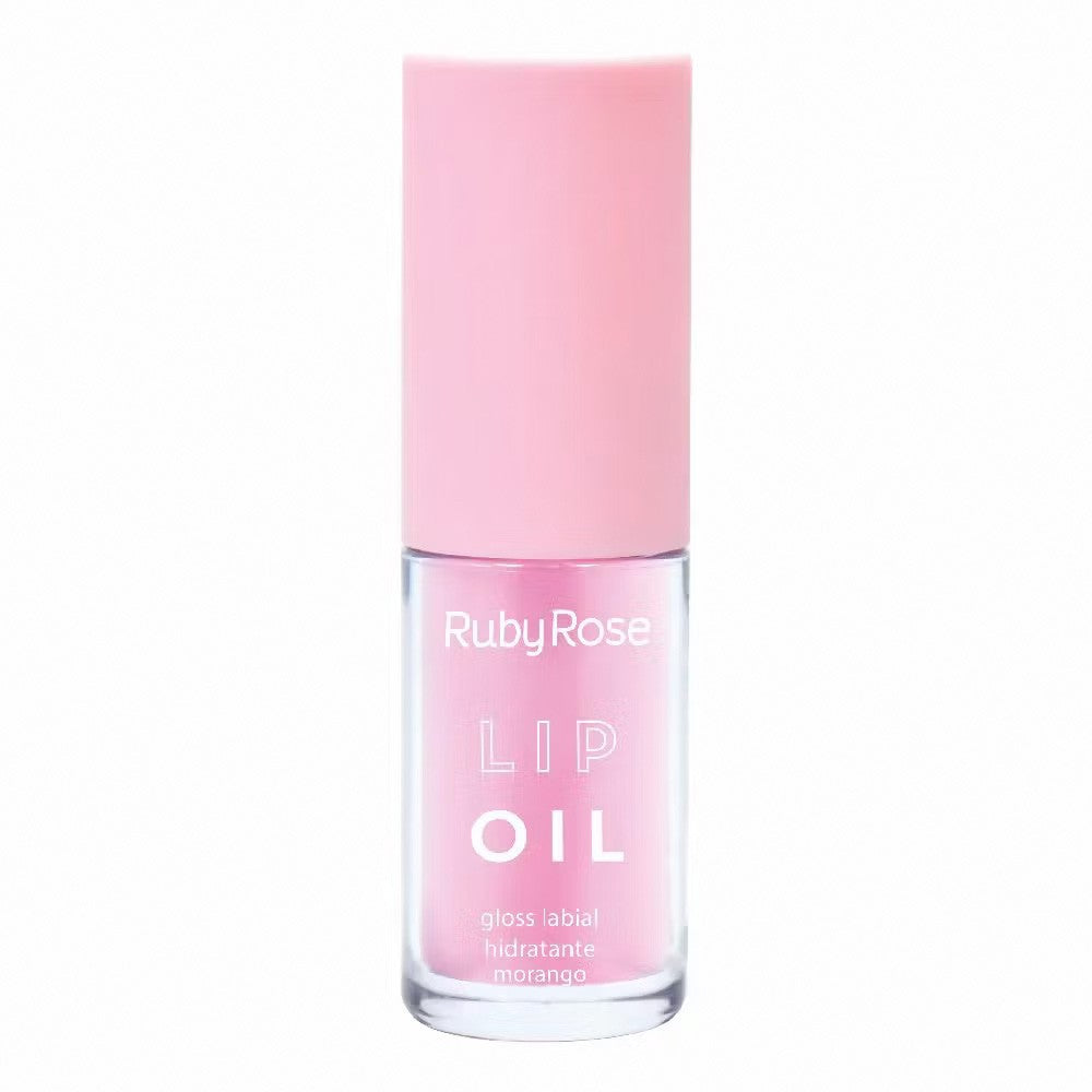 Ruby Rose HB-8221 Lip Oil Gloss Labial Hidratante Morango
